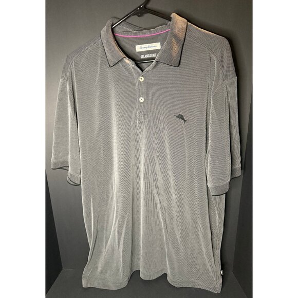 Tommy Bahama Other - Tommy Bahama Island Zone Gray Polo Mens XL Modal Golf Shirt